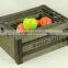 100% natural wood material folding storage box fruit crate cheapest price wooden Boxes
