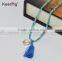 2017 Fashion Design Tassel Pendant Necklace WNKA-030