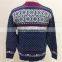 Mens jacquard sweater