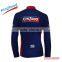 100% polyester long sleeve cycling wear/Dye sublimation bike wear/men cycling jersey