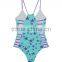 ladies sea star print one-piece swimwear