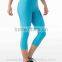 Womens Cropped Leggings Heather Blue Tights Sexy Leggings Wholesale