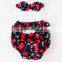ShiJ Baby Outfits Set Cotton Boutique Trendy Cherry Girls Romper
