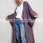 newest style Jacket with squared neck Haori Full Textured Yarn Dye Silk kimono