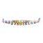 Party Decoration Birthday Alphabet Multicolor "Happy Birthday" 212cm Cheap Paper Banner