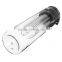 Best Ptrice Black Transparent Fruit Water Lemon Juice Kettle Outside Outdoor Sport Bottle Home Cycling Climbing Hiking