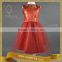 Red colour Chinese Style girls Traditional Evening dresses