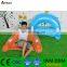 Factory new design PVC inflatable floating chair inflatable floating seat inflatable floating mattress