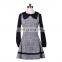 Wholesale Clothing Elegant Fashion Bow Collar Long Sleeve Autumn Dress 2014