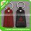 Wholesale cheap price leather keychain with custom logo