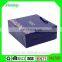 2015 lamination purple color papers bag with bowkont