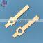 Custom punching brass battery metal fusee electrical terminal