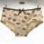 Yun Meng Ni Sexy Underwear Custom Fancy Lip Print Lady Brief Soft Cotton Women Mature Panties