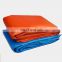 180gsm blue orange plastic pe plain tarpaulin sheet manufacturer