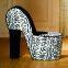 Modern creative design colorful shoe shaped furniture high heel shoe chair