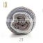 Popular new rainbow yarn gold and silver yarn DIY hand woven thread sweater thread acrylic cotton blend yarn