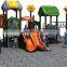 Kids plastic slides, outdoor playground equipment