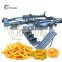Small Scale Potato Chips Finger Frozen French Fries Making Machine Production Line