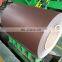 Chocolate 010 color SMP Colour coated metal coil for Canada ppgi roof tile