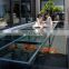 Glass Floor Toughened Laminated Glass With Black Border ISO 12543 Standards