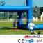 Wholesale portable inflatable soap football field shoot on beach , Factory price soccer field target for outdoor sport game