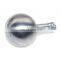 5 speed Silver Weighted Round Billet Shift Knob Manual For 79-04 Ford Mustang