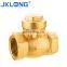 JKL07408 Brass Valve Type Forged Brass Swing Check Valves Non Return
