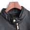 HOT SALE 2021 NEW FASHION MENS'WASHED ECO FAUX STAND COLLAR LEATHER JACKET