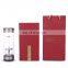 Gift double wall borosilicate glass drinking cup water bottle with 304 stainless steel tea filter