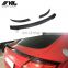 Luxury carbon Fiber Rear Spoiler for Audi TT MK3 Type 8S TTS TTRS TT SLINE 2-Door 2015-2017