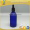 cobalt blue glass essential oil bottles with dropper