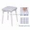 Modern Design Cheap White Simple Wooden Makeup Mirrored Dressing Table With Mirror And Drawers