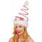 Cheap Fleece Promotion Christmas Festival Decorated Santa Claus Hat