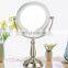 China supplier Vintage base designed magnification LED standing makeup mirror