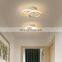 Contemporary Hotel Bedroom Living Room Indoor Light Decoration Surface Mounted Round Modern Led Ceiling Lamp