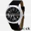 Promotion New Arrival Brown Leather Wristwatches Watches Man Big Size Sports Casual Watch