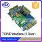 Factory direct TCP/IP door access control board for 2 doors network access control