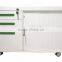 (DL-C1 )Office furniture tambour door caddy 3 drawer mobile pedestal steel filing cabinet under desk cabinet