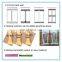 Automatic Up Paper Servo System Pillow Bread Dosa Maamoul Mooncake Packing Machine