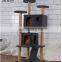 Chinese manufacturer cheap price low moq High Quality Big  Cat Scratching Post Cat Scrather Tree and Tower