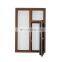 Australia Cheap Black Aluminum Glass Frame Window French Round Casement Frame Aluminum Profiles Casement Windows