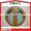 Anthracite Grey Circular Round UPVC Bullseye Window