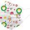 3 ply facemask children face mask mascarilla protectora assorted summer print with elastic earloops