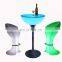 outdoor round party cocktail night club furniture led bar tables led light up tables entertainment furniture led bar table