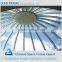 Steel shade structure glass dome