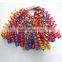 coloful curly ribbon bows made by pp metallic for decorations or Halloween packing