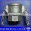 Stainless steel camlock coupling camlock quick coupling type D