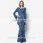 China supply wholesale baju kurung fashion modern with high quality Muslim dress BJ018