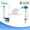 Toilet bathroom accessory flush valve set