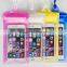 215*110 mm Waterproof Plastic Bag For Sony Z5 Z4 z3 z2 z1,z3mini z1mini,S39h,C3